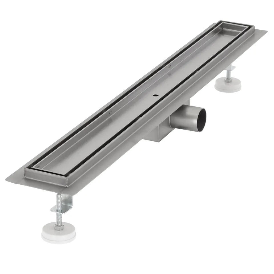 ECD Germany ML-Design caniveau douche inox 70 cm à carreler
