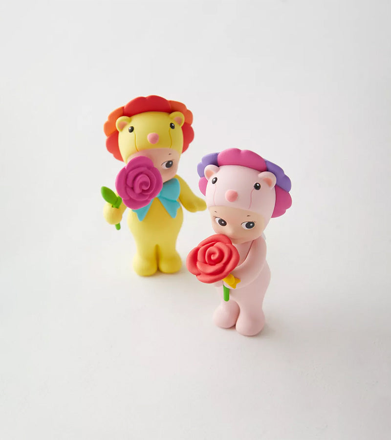 Sonny Angel Flower Gift figurine blind box lion fleuri