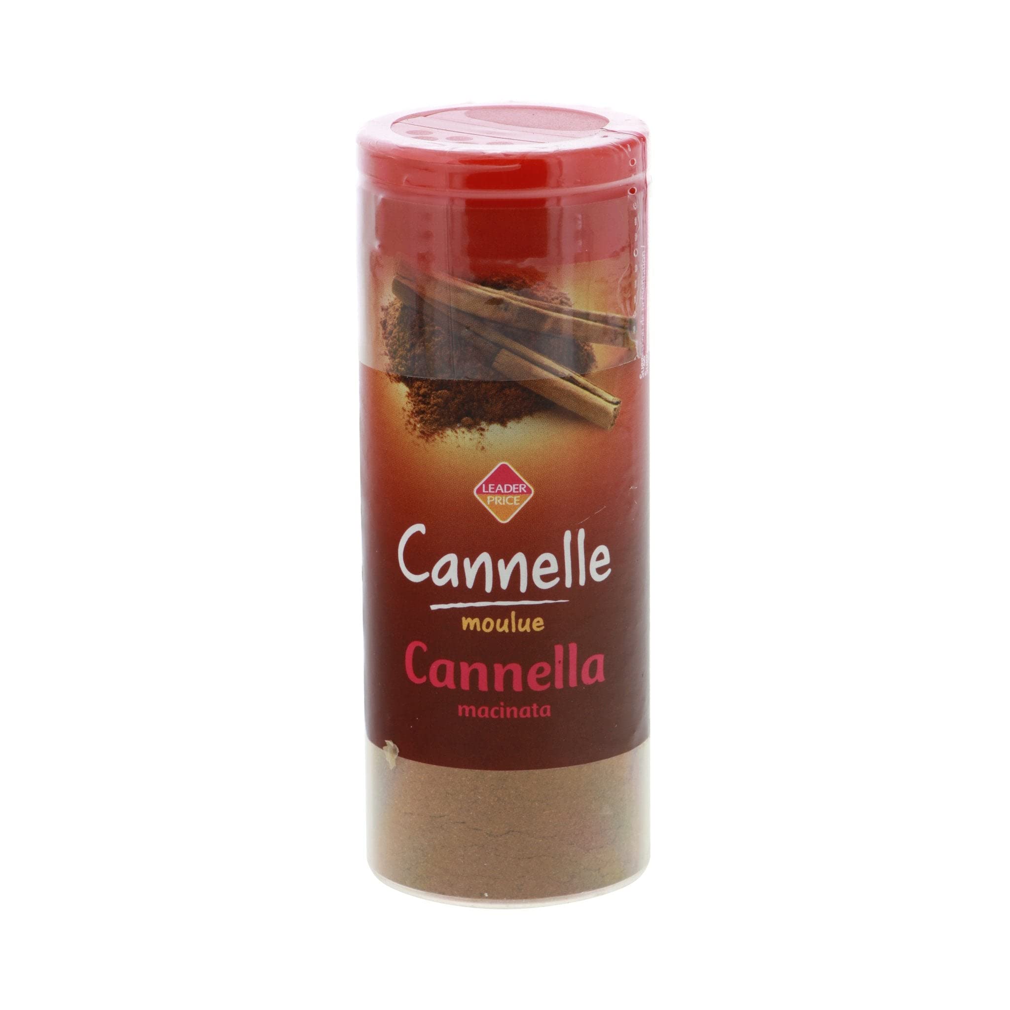 Leader Price cannelle moulue épice lot 9 x 30g