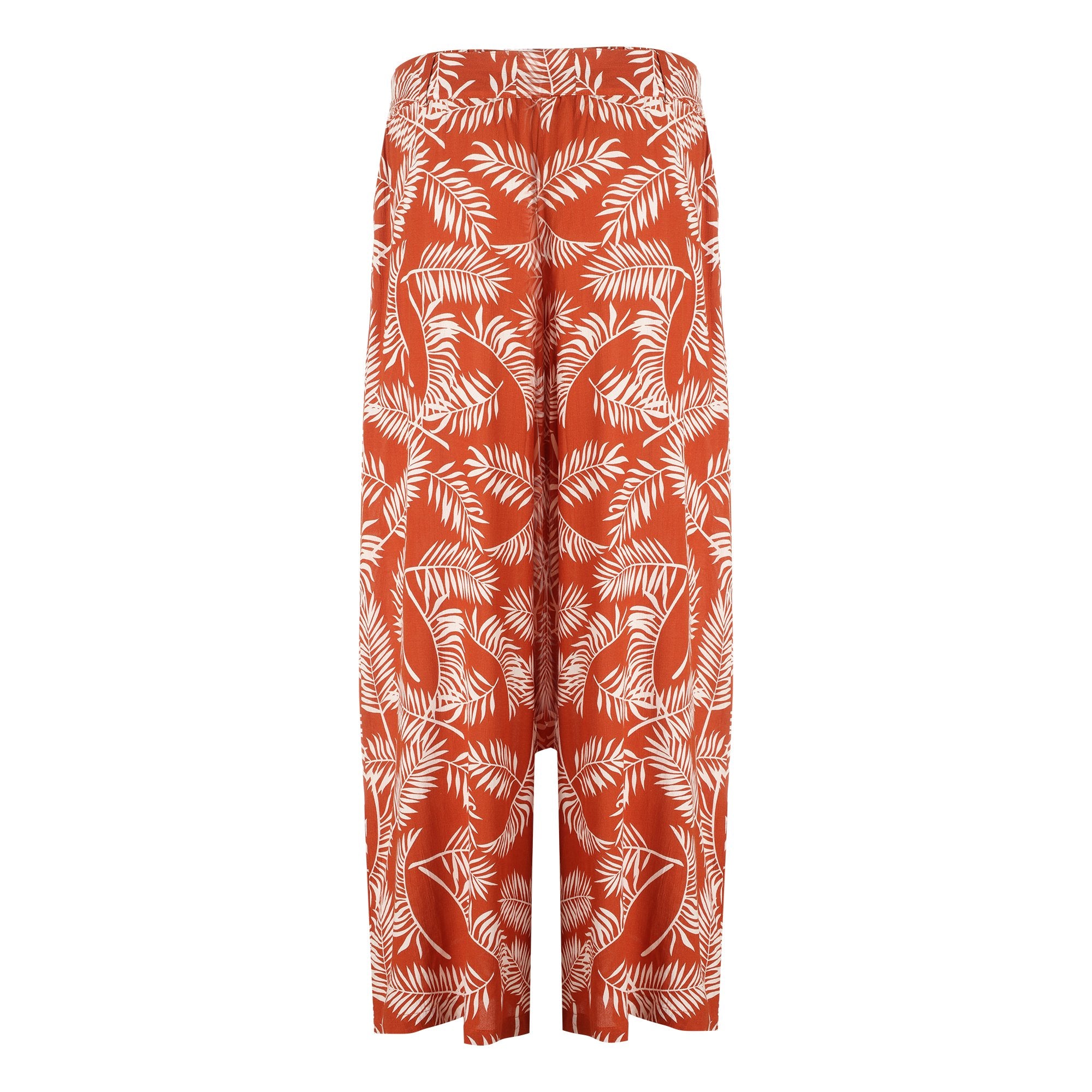 Stokomani Mode Pantalon large imprimé pantalon rouge taille 42