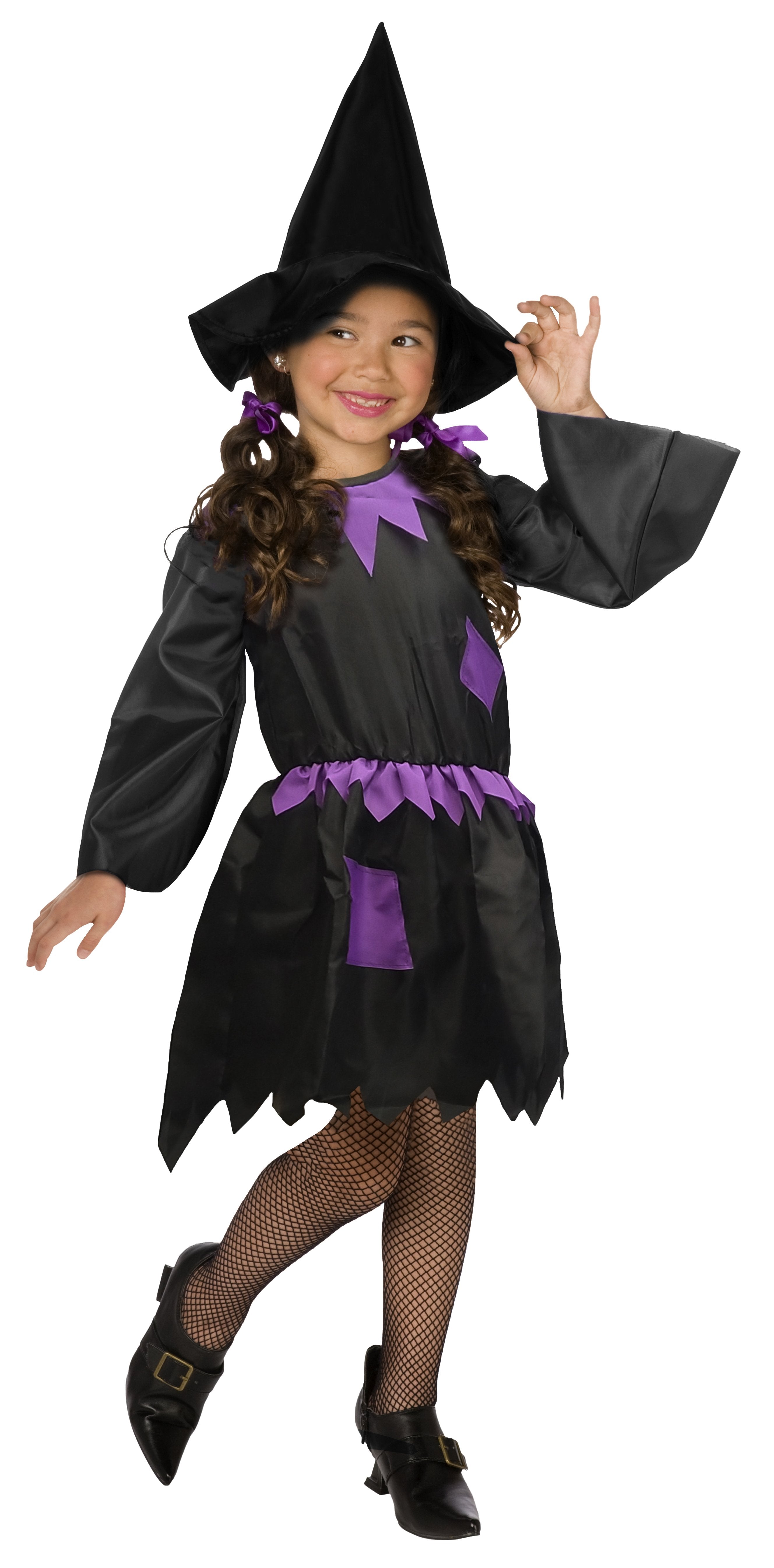 Stokomani Fêtes déguisement Halloween fille orange polyester