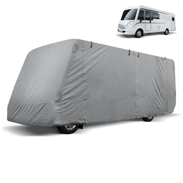 ECD Germany Garten housse camping-car M 610x235x275 respirante