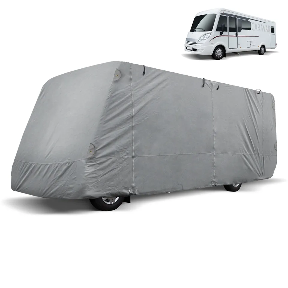 ECD Germany Garten housse camping-car M 610x235x275 respirante