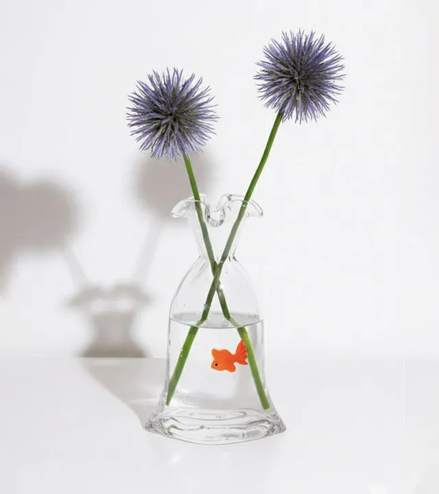 L'avant gardiste Vase poisson rouge vase sachet insolite