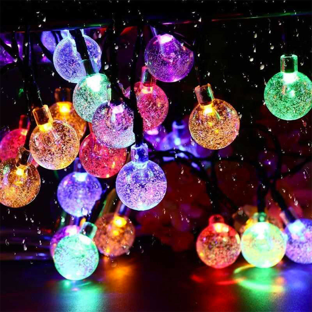 Red Deco Festy Color guirlande solaire lot de 2 multicolore 5,8 m