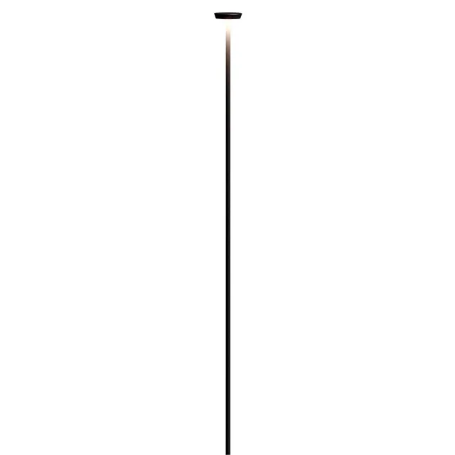 Red Deco Pin Maxi borne solaire alu 202 cm blanc chaud