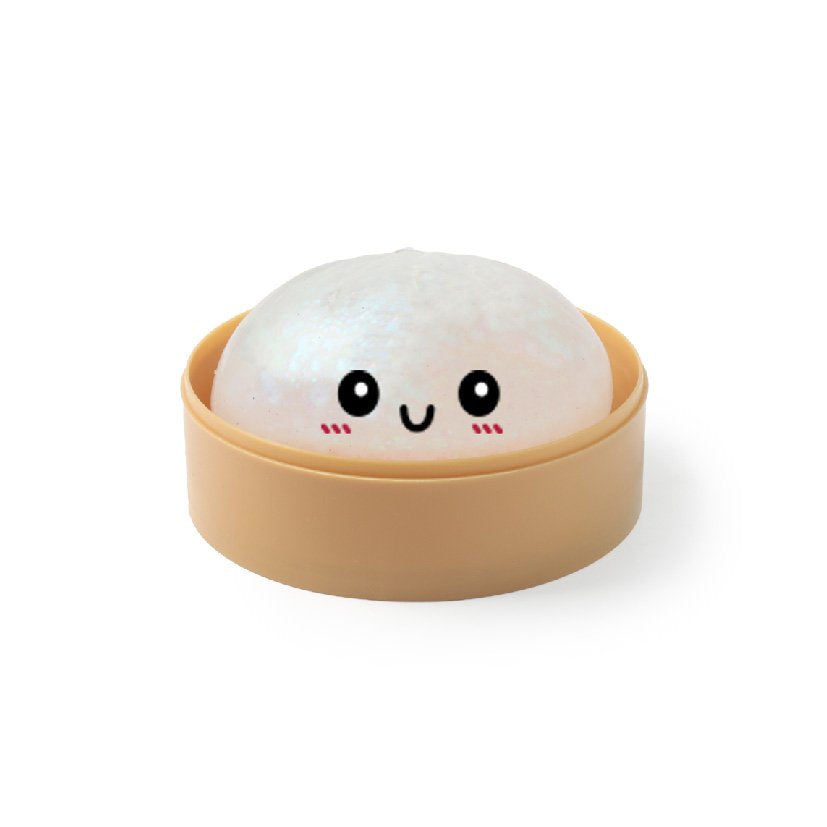 Stokomani Squishy Dumpling Kawaii Pop Jelly Gel jouet sensoriel pailleté