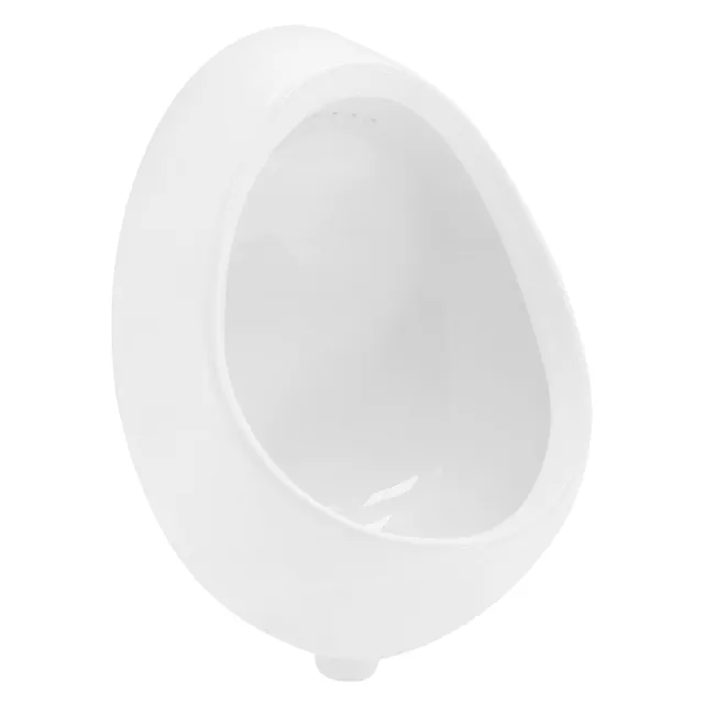 LuxeBath urinoir céramique blanc mural arrivée dessus ovale