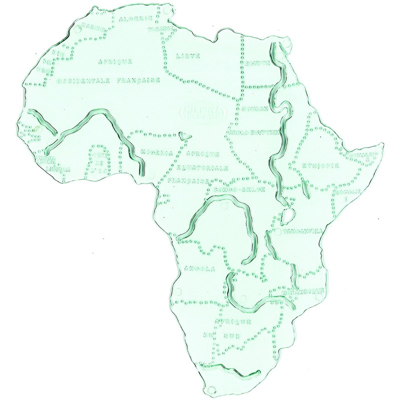 Safe Tool N° 16 carte Afrique affiche bureau