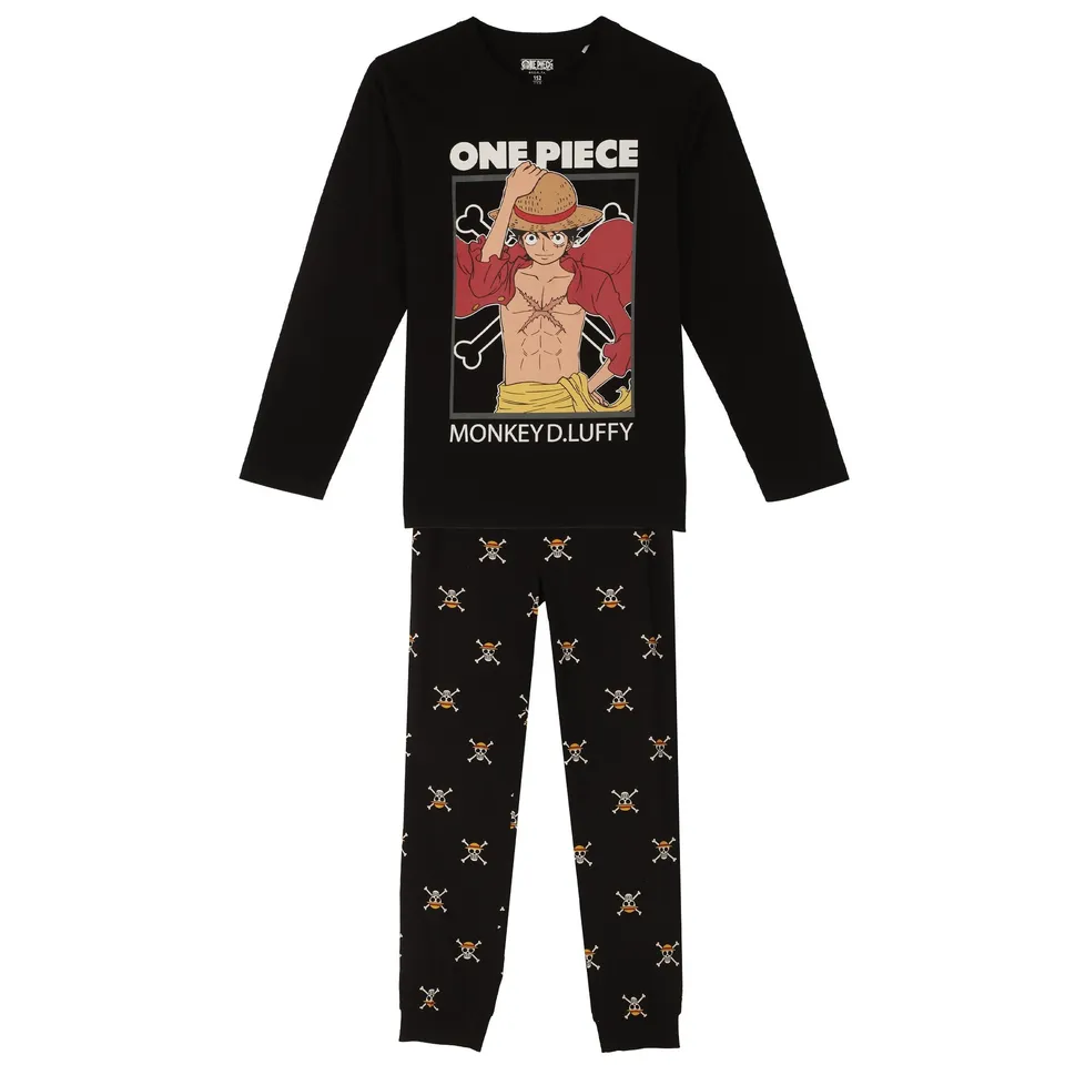 Stokomani Mode pyjama enfant noir 10/12 ans bas resserré