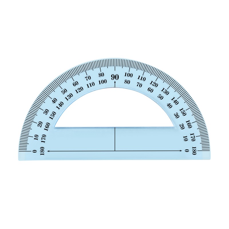 Safe Tool Rapporteur incassable 180° 12 cm école