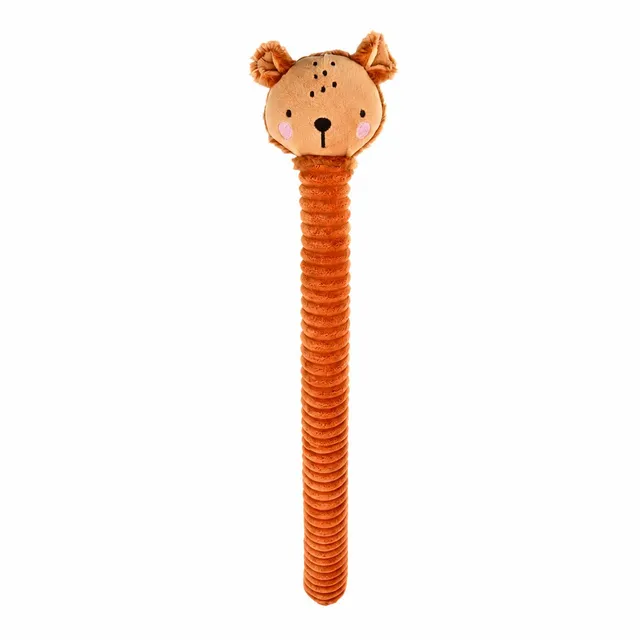 Stokomani Animalerie jouet peluche chien orange