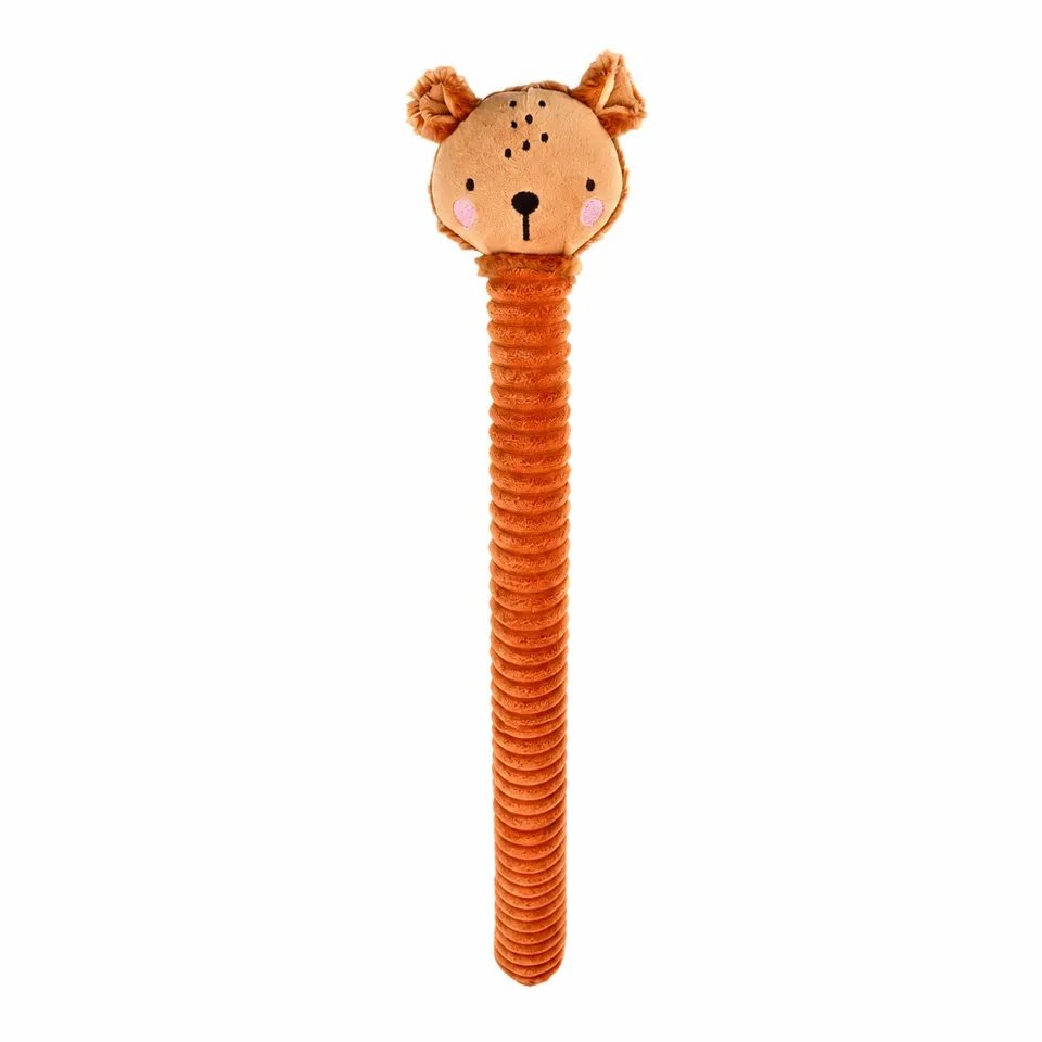 Stokomani Animalerie jouet peluche chien orange