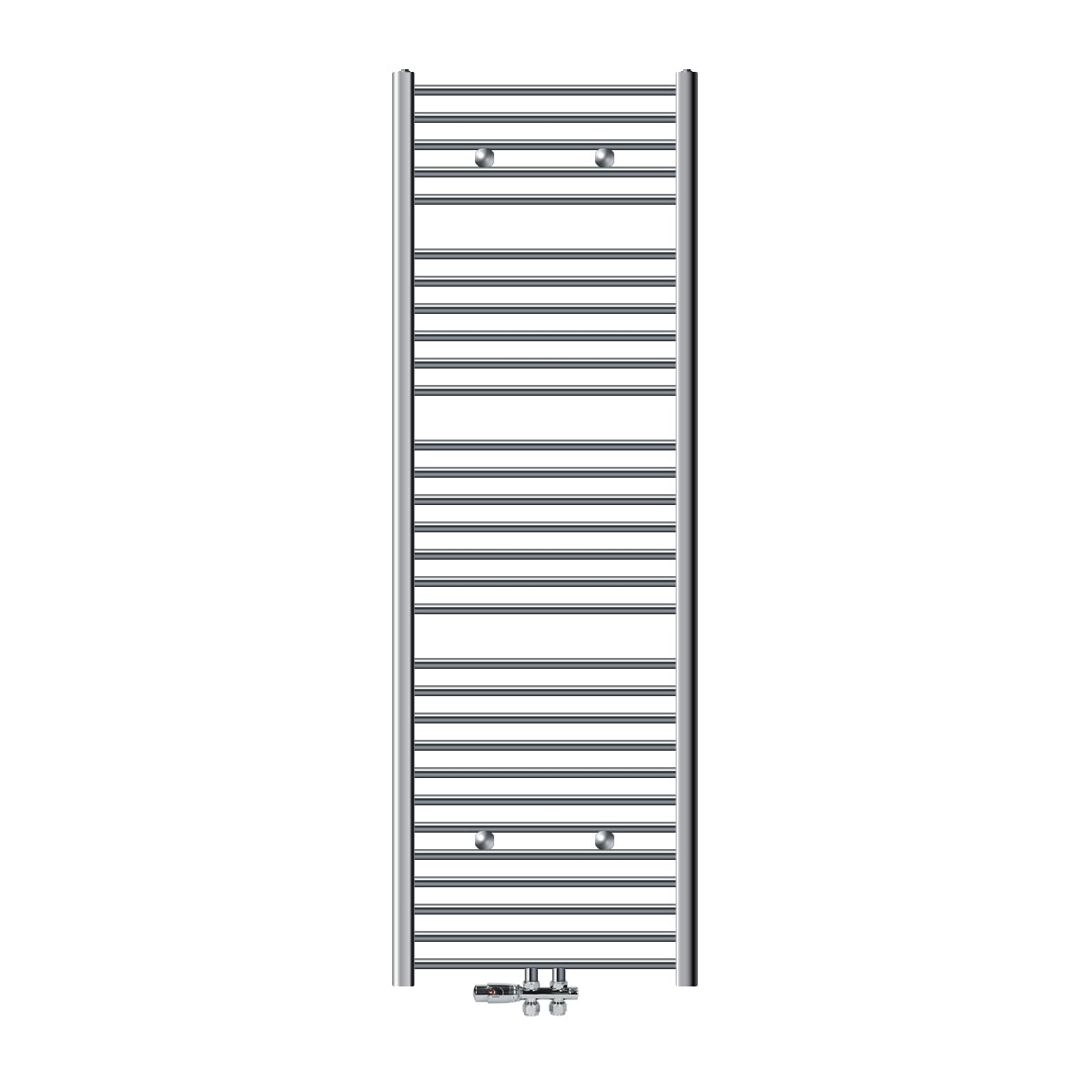ECD Germany Sahara sèche-serviettes 600x1800 mm chromé courbé