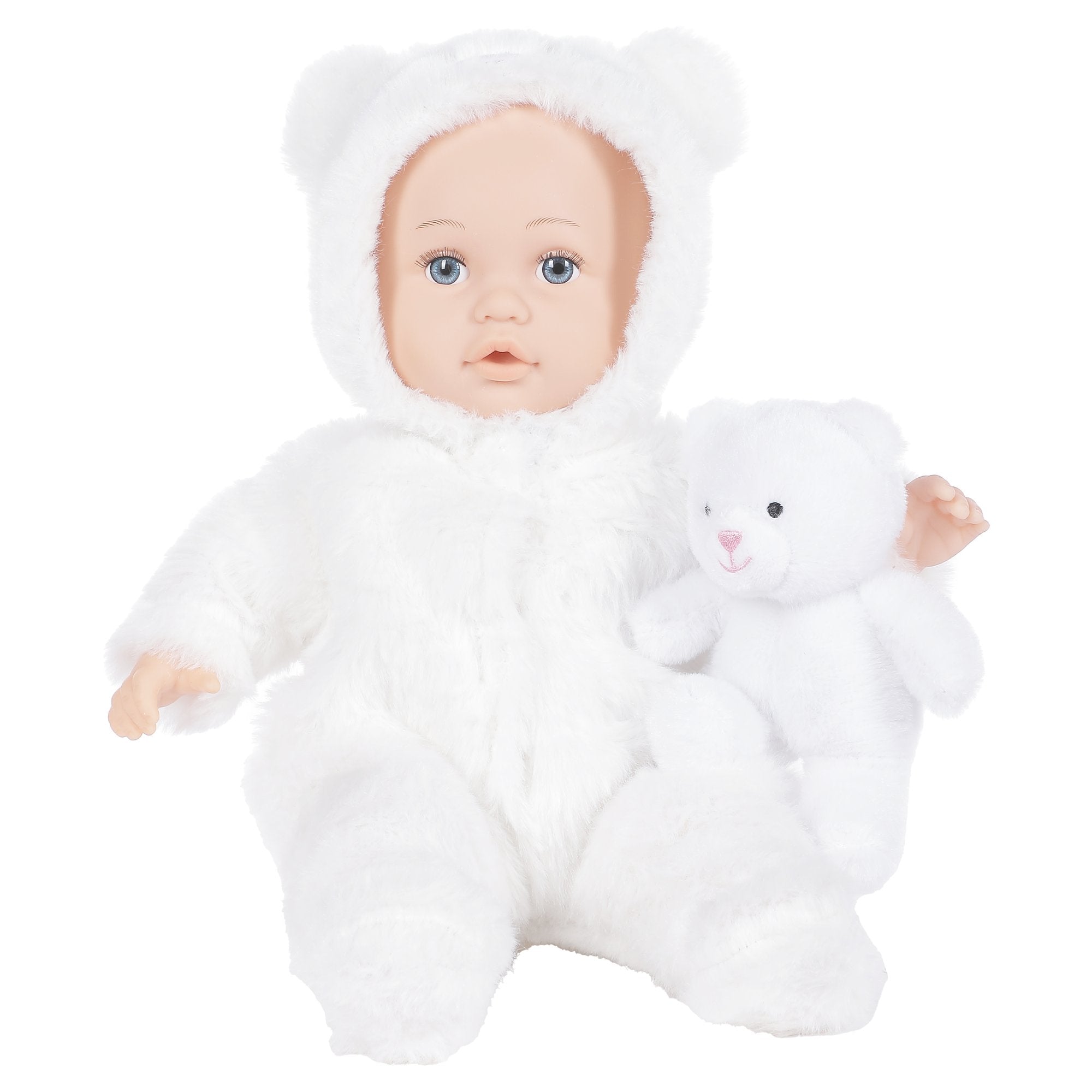 Stokomani Jeux Poupon peluche rose bébé 0-24 mois