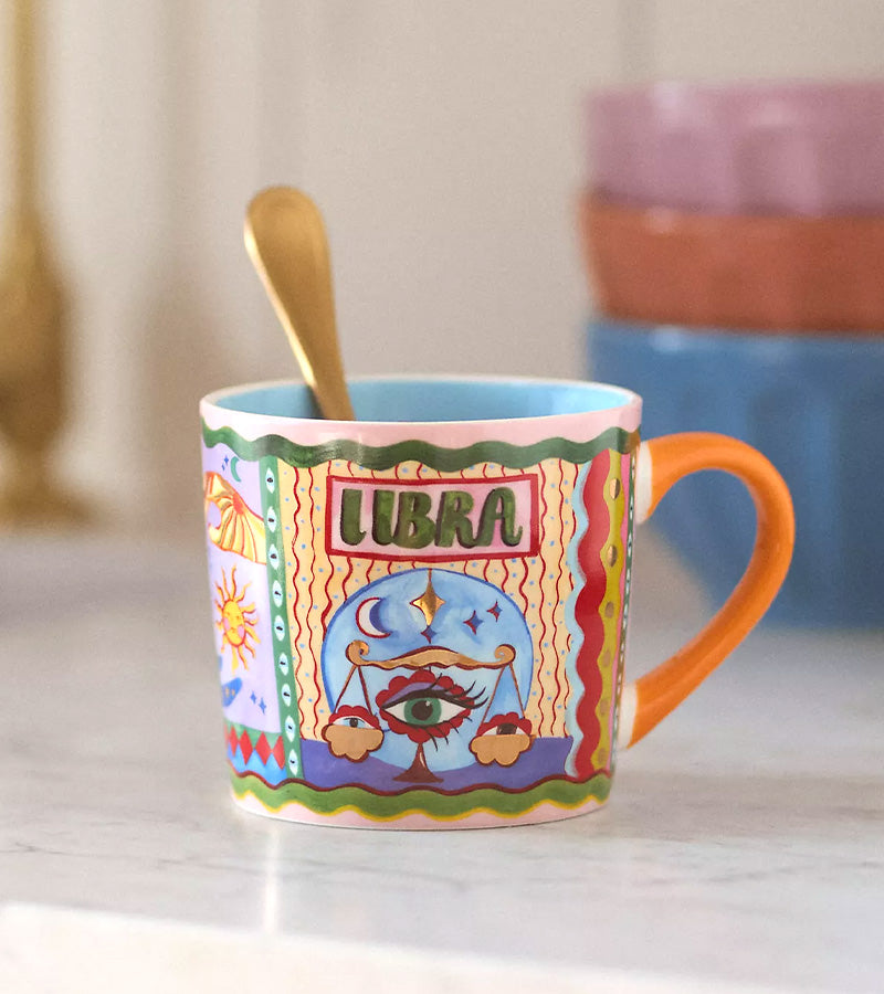 L'avant gardiste Mug Zodiaque Balance tasse céramique