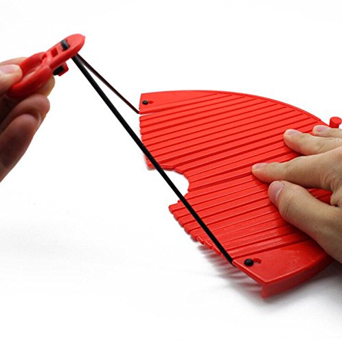 Shop-Story Maison Passoire Universelle égouttoir rouge casserole