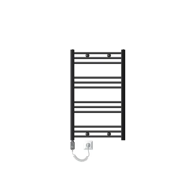 ECD Germany LuxeBath sèche-serviettes 600x800 anthracite 300W