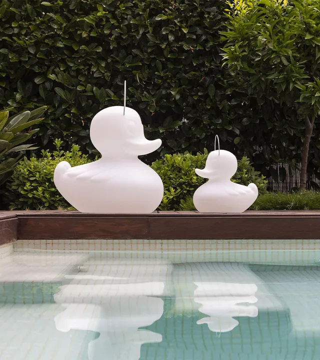 L'avant gardiste Déco lumineuse Veilleuse canard flottante Petite