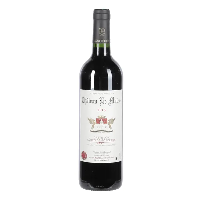 Stokomani Château Le Maine vin rouge Bordeaux 75 cl