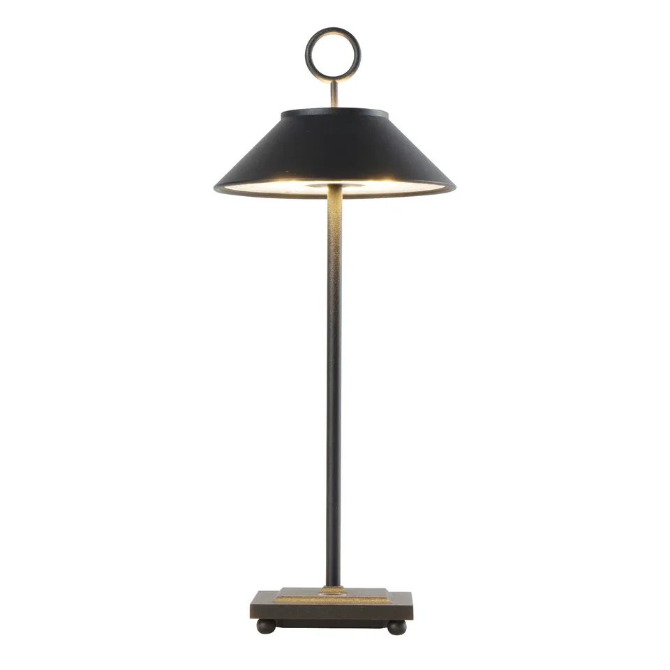 Red Deco Marais Black Lampe Sans Fil Alu Noire H28,4 cm