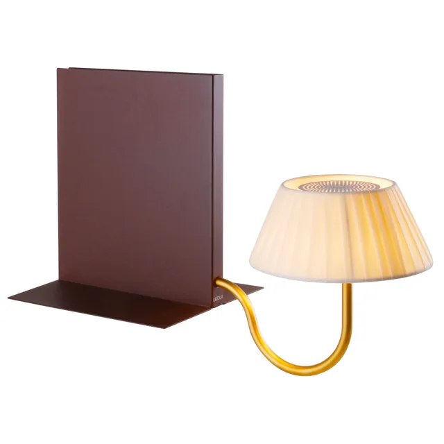 Red Deco Libra Matt Gold applique bibliothèque LED doré H28,5 cm