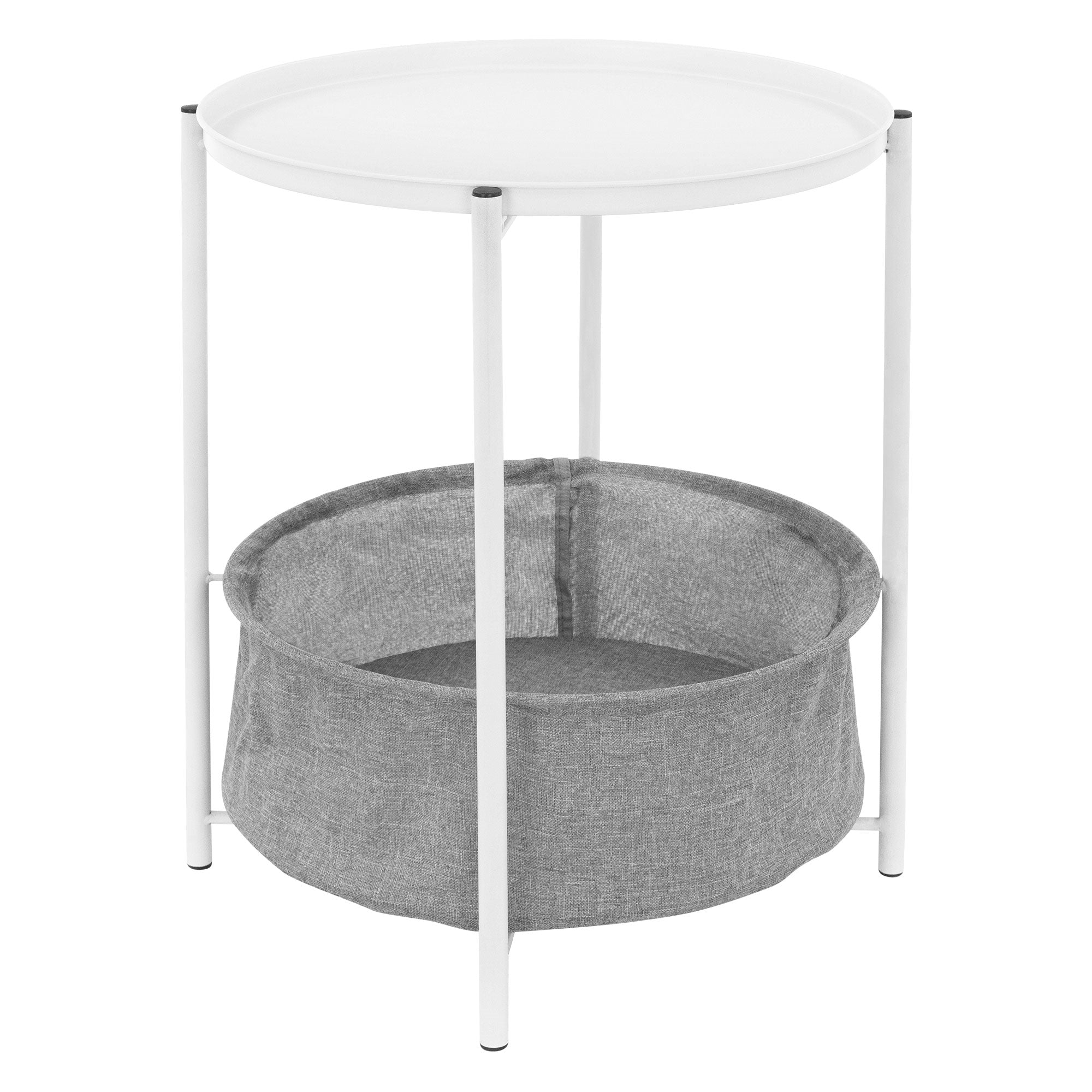 ECD Germany Meuble ML-Design table appoint 46x51 anthracite