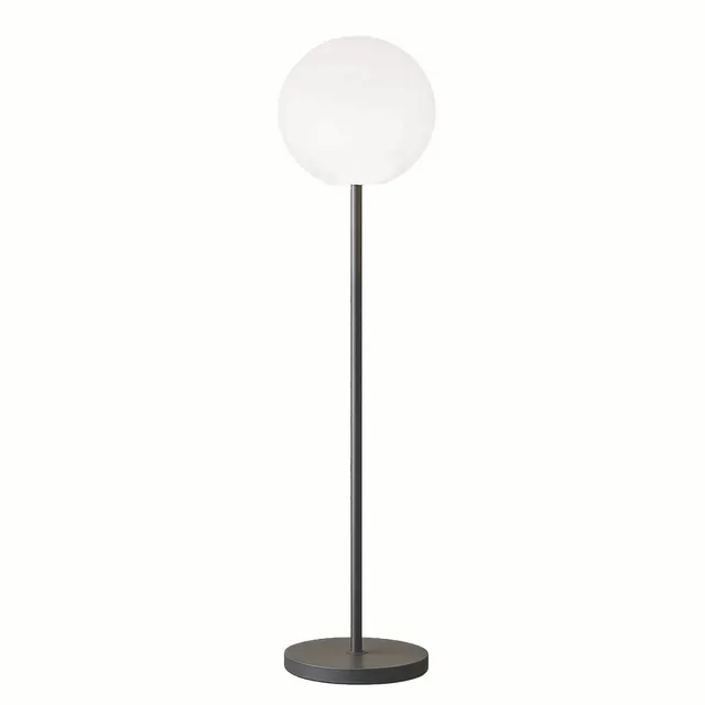 Red Deco Luny Tall H150cm lampadaire sans fil blanc dimmable