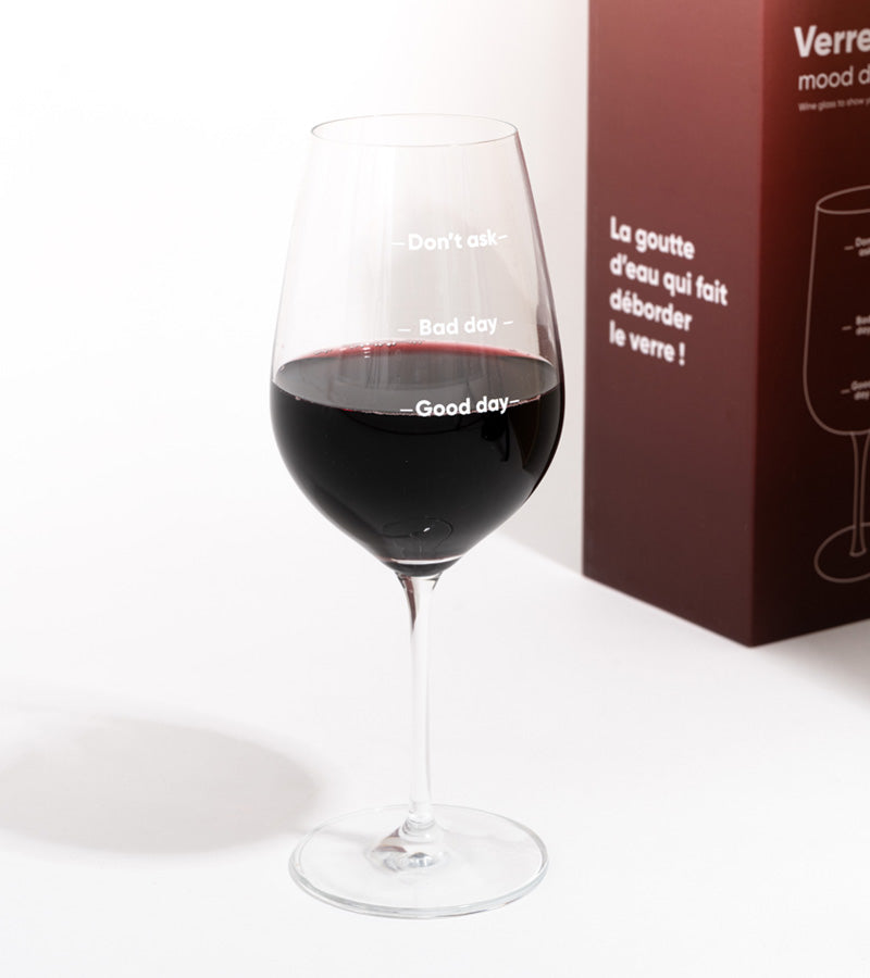 L'avant gardiste Verre à vin humeur pour apéro best seller