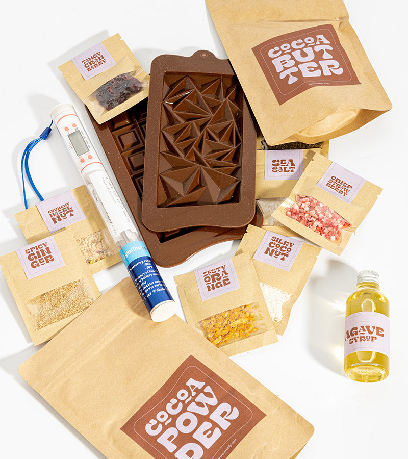 L'avant gardiste Épicerie kit DIY chocolat barres maison