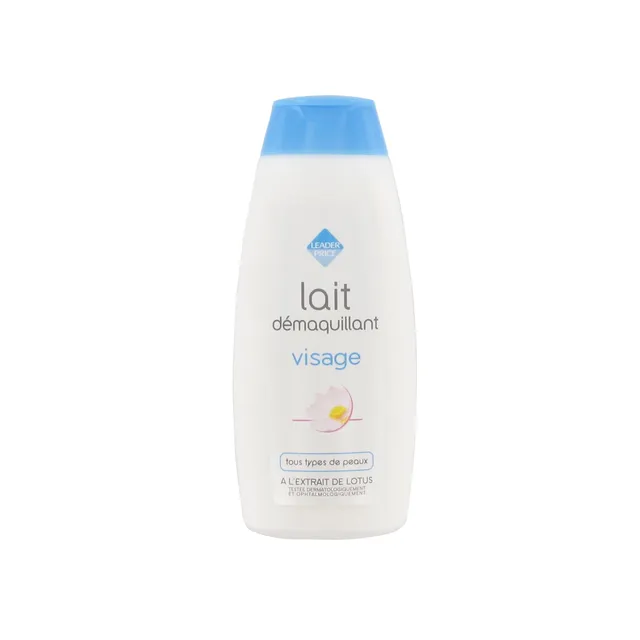 Leader Price Sooa lait démaquillant 250ml lotus