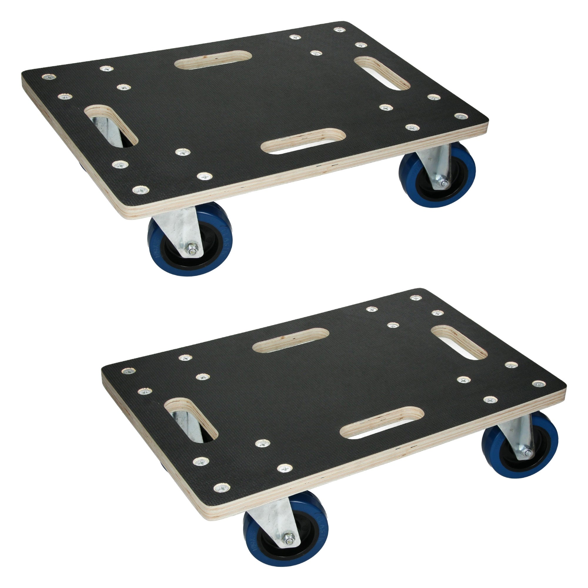 ECD Germany Plateau roulant multiplex 35x50 cm lot de 2 800 kg
