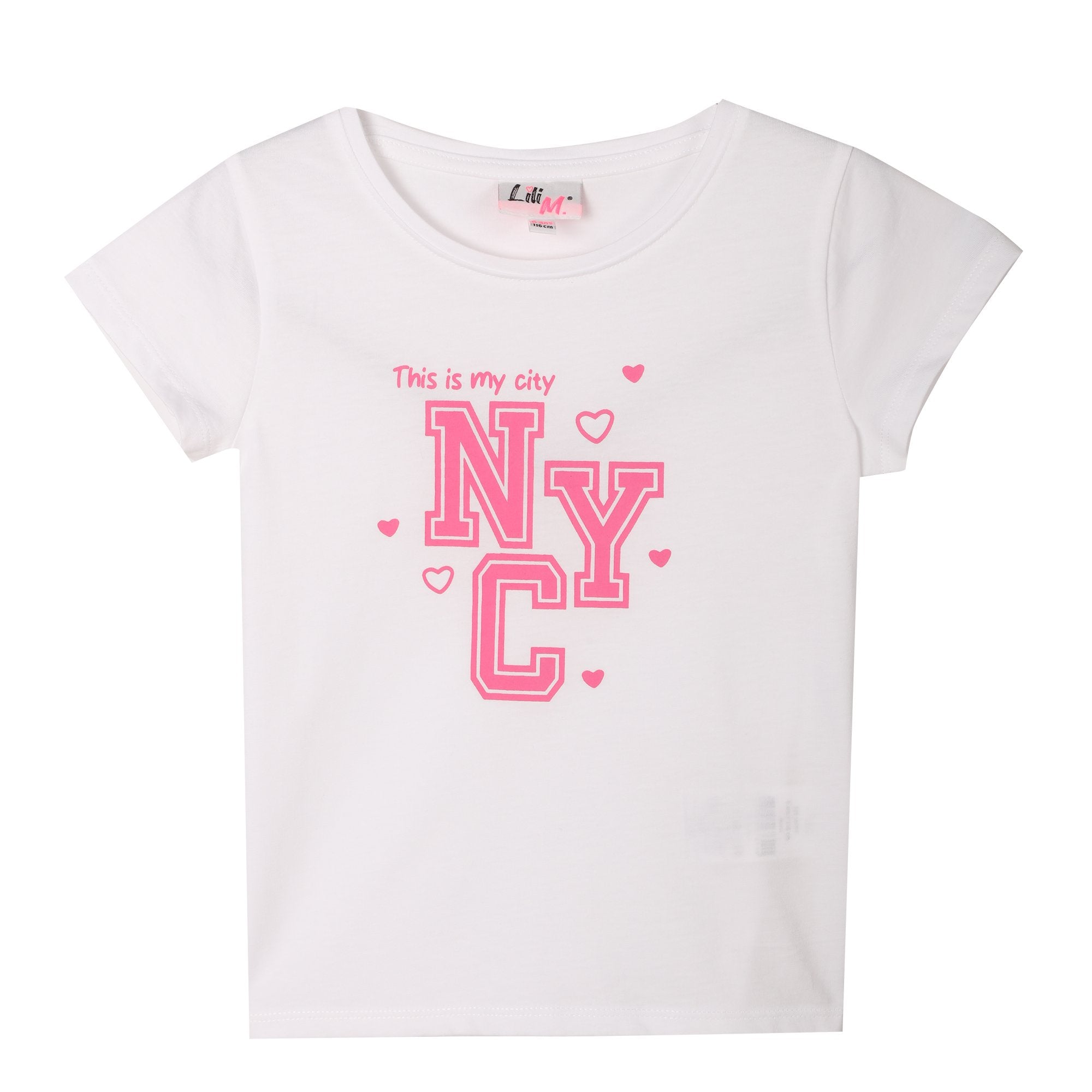 Stokomani Mode Tee-shirt t-shirt blanc enfant 03A-12A