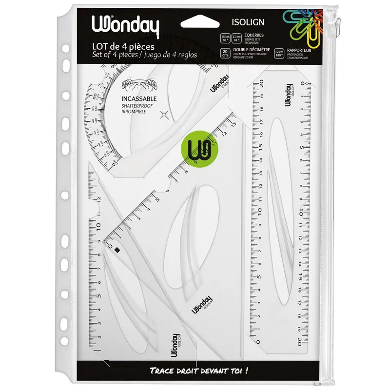 Safe Tool Isolign set géométrie incassable 4 pièces