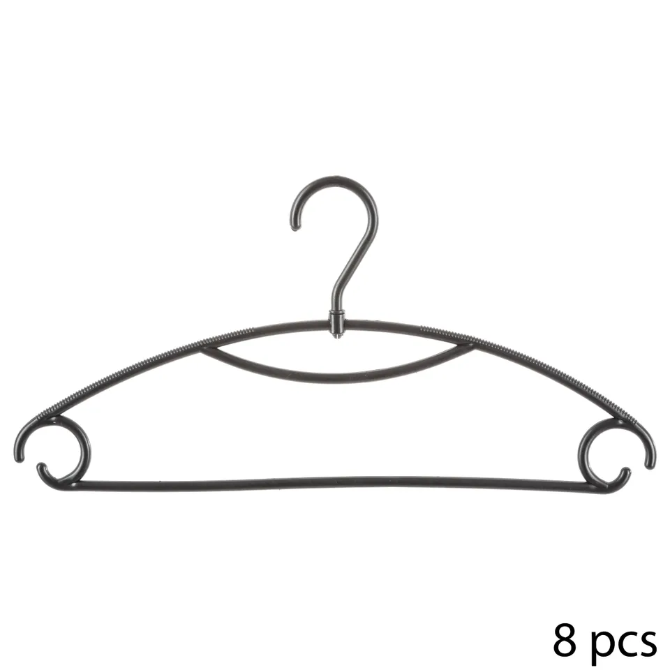 Stokomani Maison Lot 8 cintres rotatifs plastique dressing