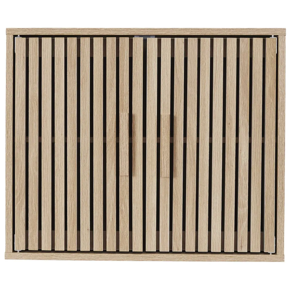 Klaus armoire murale salle de bain bois à assembler