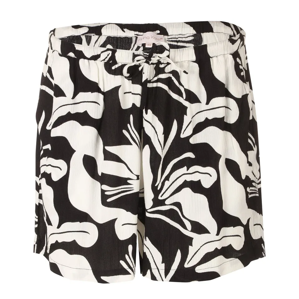 Stokomani Mode short imprimé noir short femme 34-42