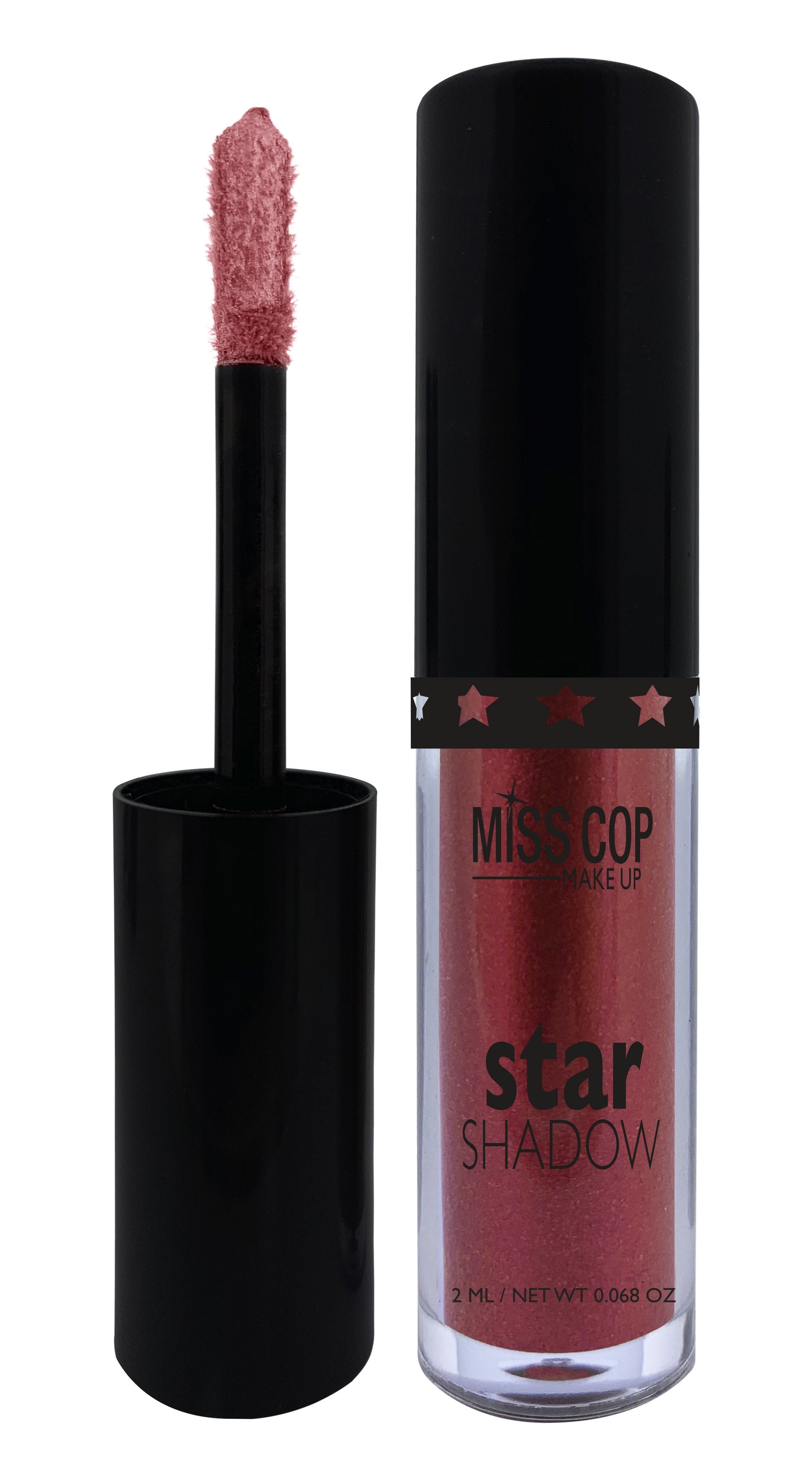 Miss Cop Star Shadow 02 Red fard à paupières liquide rouge