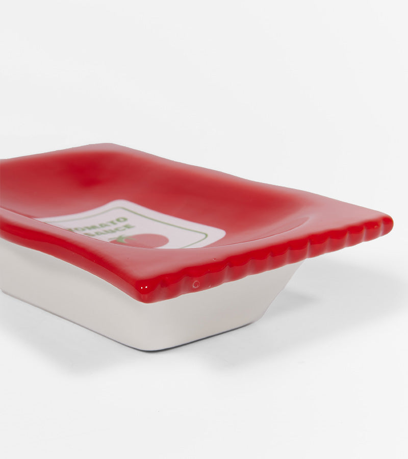 L'avant gardiste Ketchup vide-poche céramique entrée pop