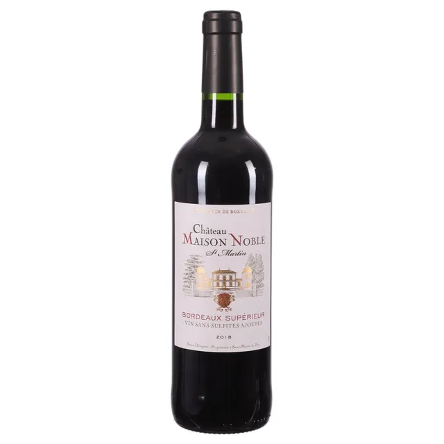Château Maison Noble St Martin vin rouge AOP 2018 14,5%