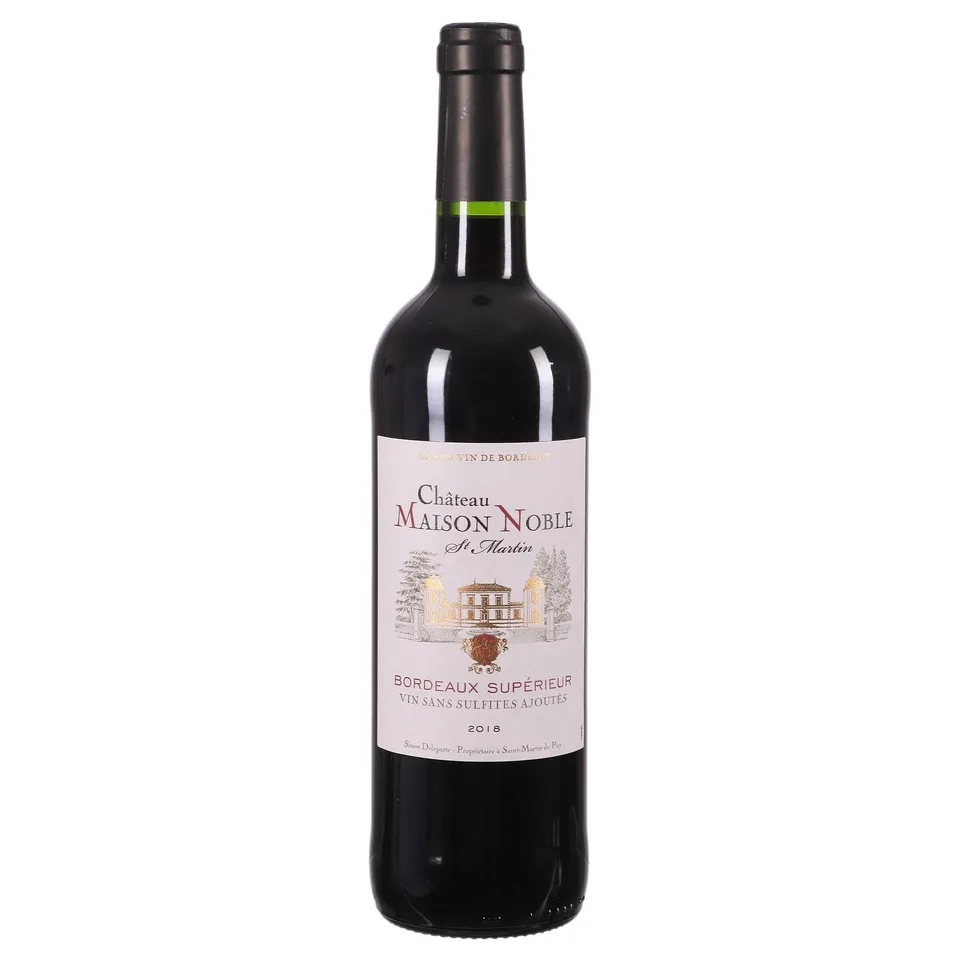 Château Maison Noble St Martin vin rouge AOP 2018 14,5%