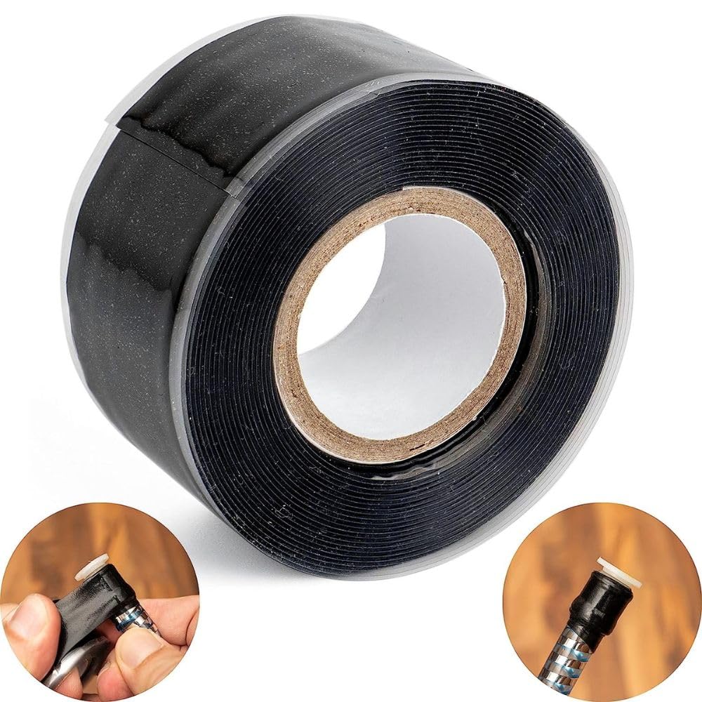 Shop-Story Bricolage & Auto ruban silicone auto-amalgamant noir 3m