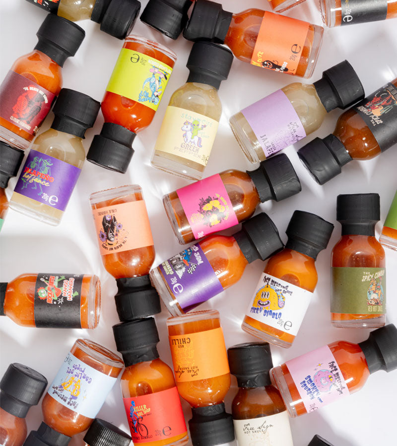 L'avant gardiste épicerie collection 30 sauces piquantes coffret