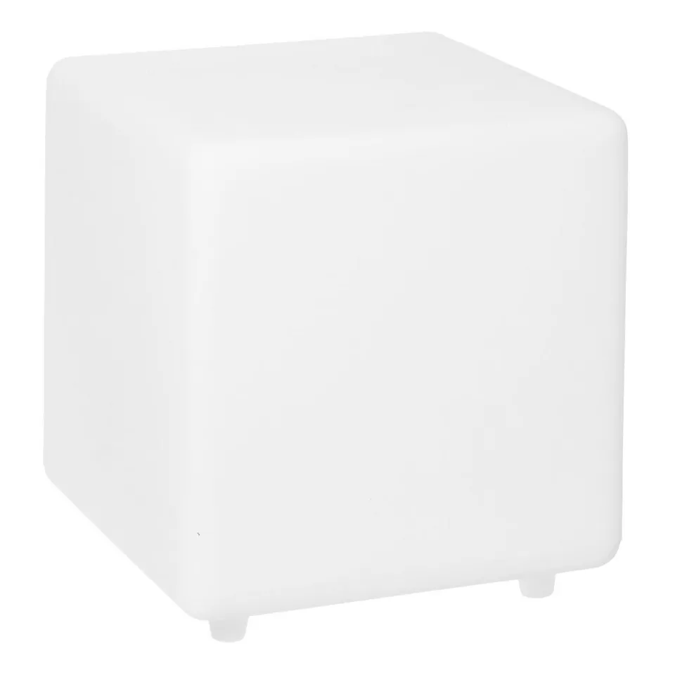 Red Deco Casy cube solaire lumineux multicolore H30cm