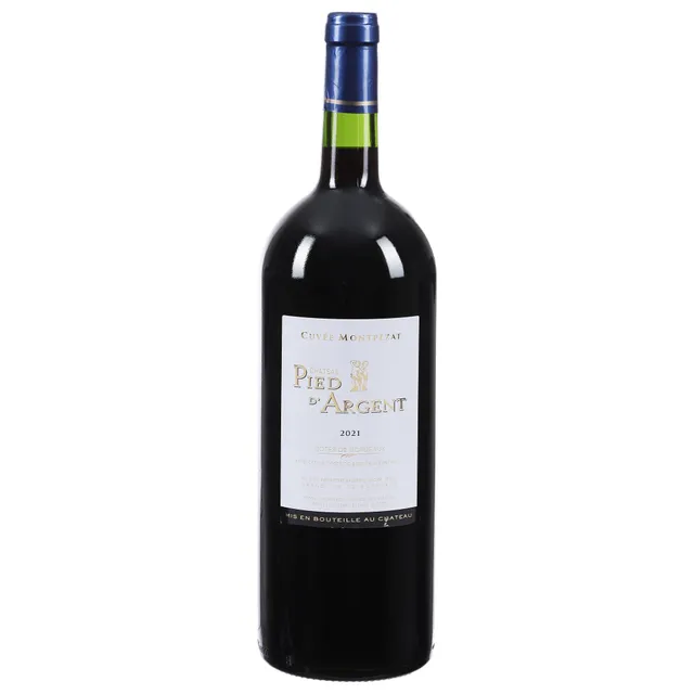 Château Pied d'Argent AOC 2021 vin rouge Bordeaux 13%