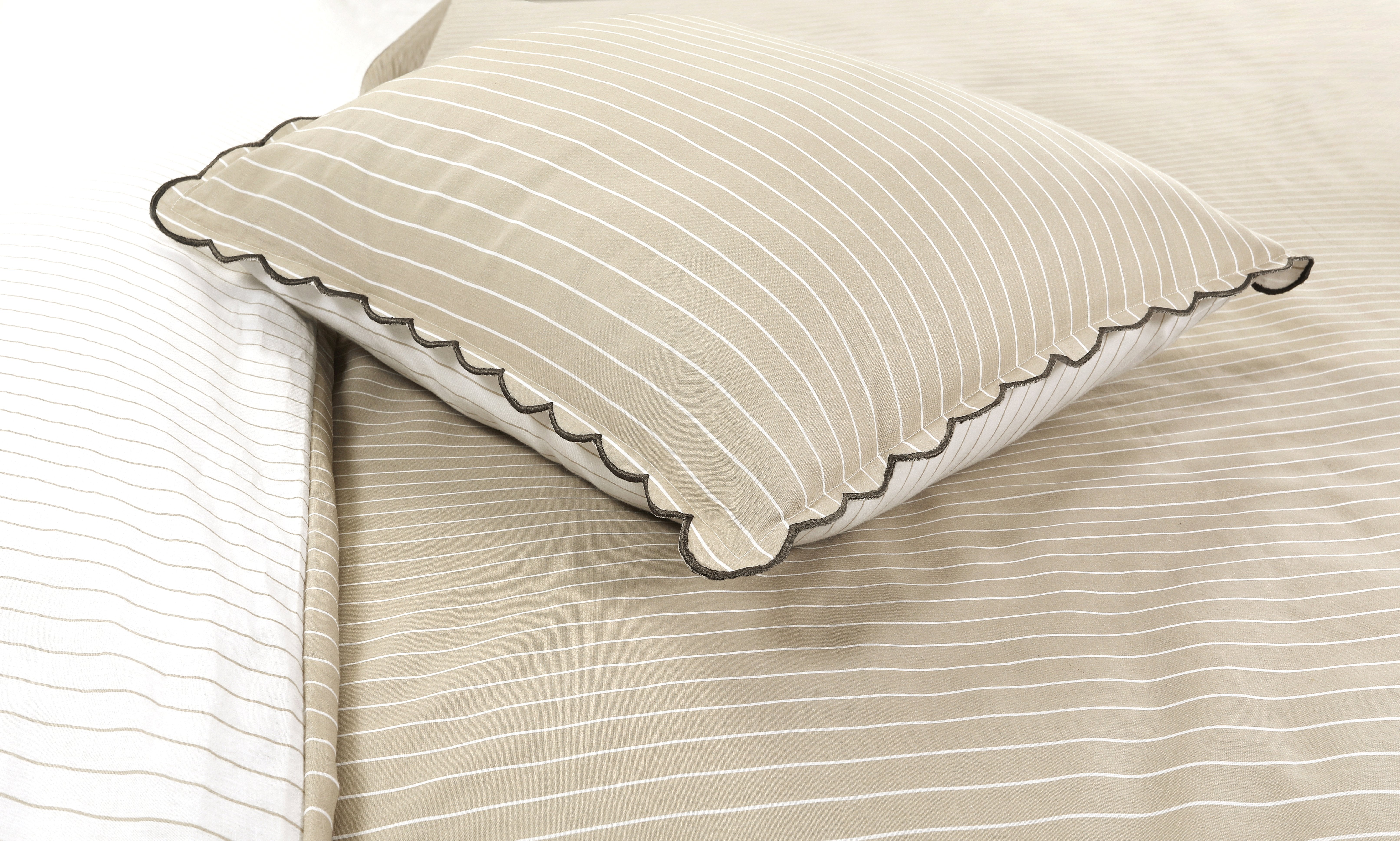 Stokomani Maison Parure housse de couette 240x220 Beige