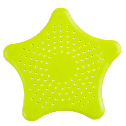 Shop-Story Maison filtre cheveux douche baignoire vert 15,5cm