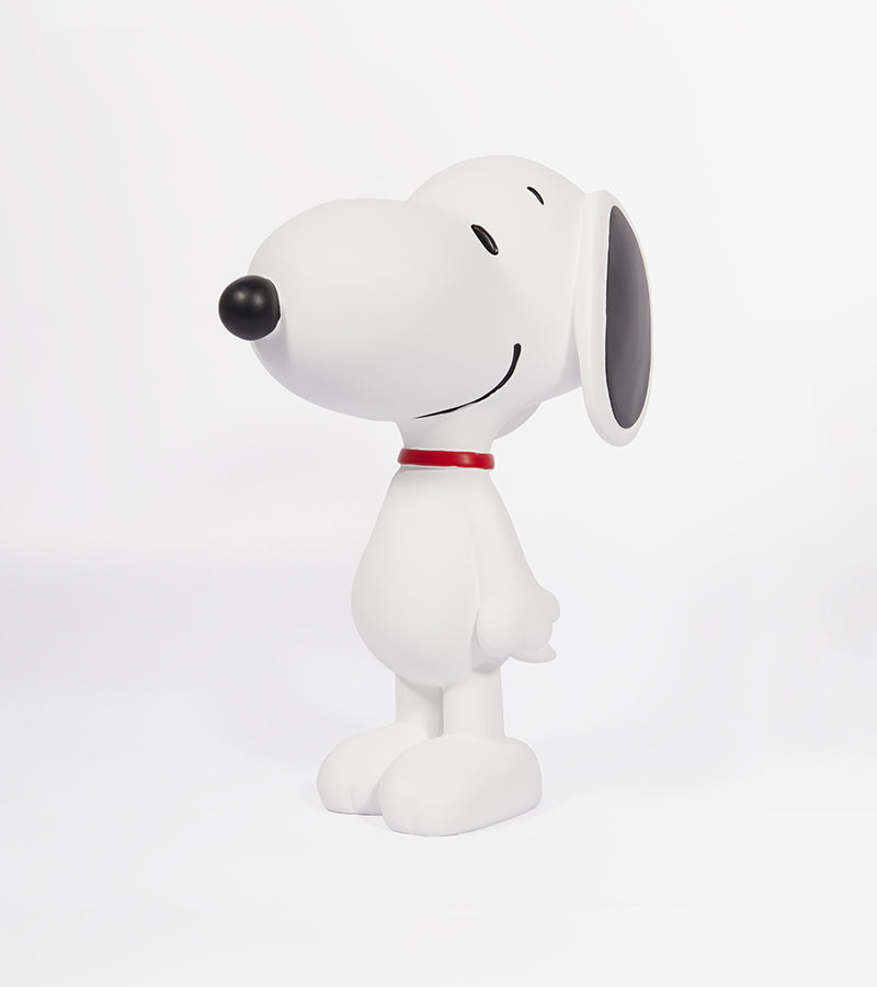 Snoopy Statue figurine déco blanc et noir