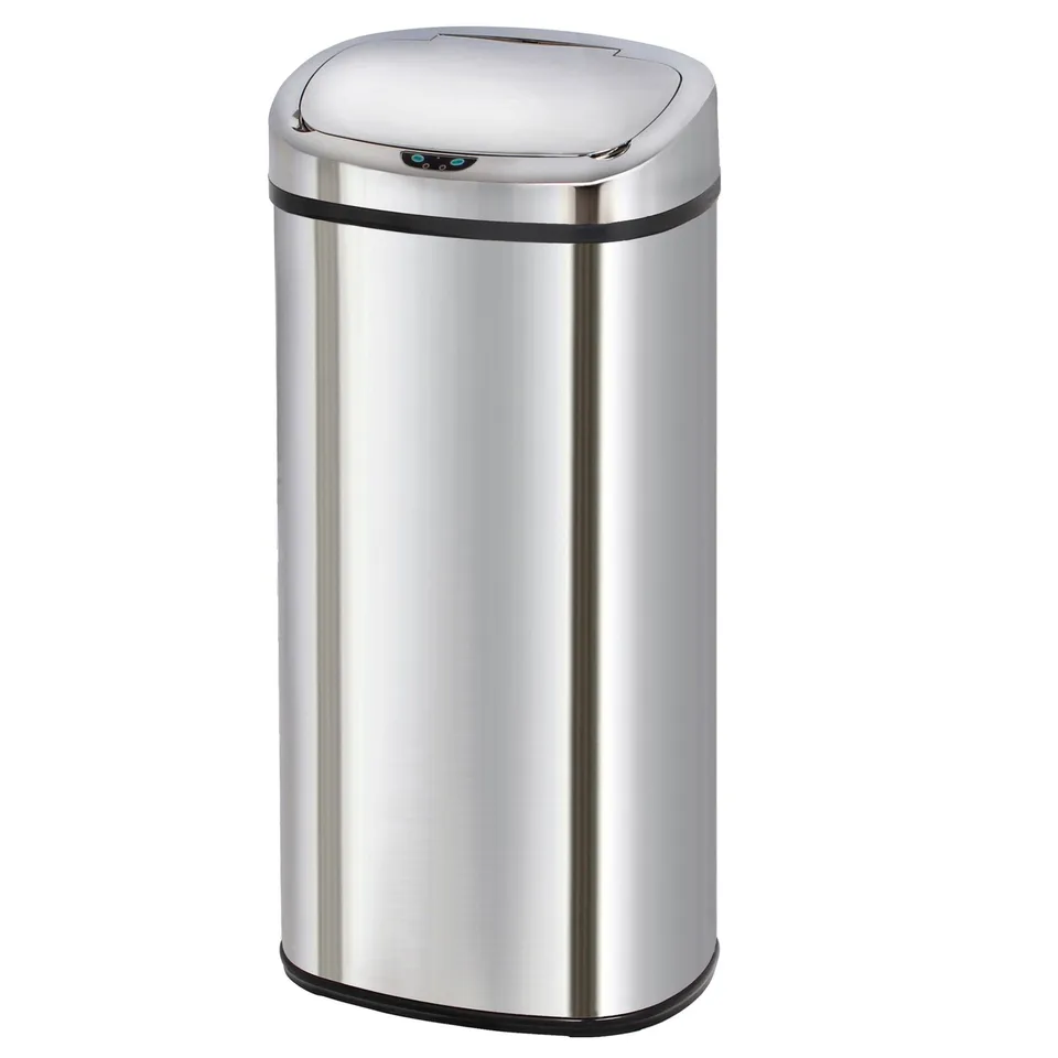Red Deco Majestic 80L poubelle automatique inox
