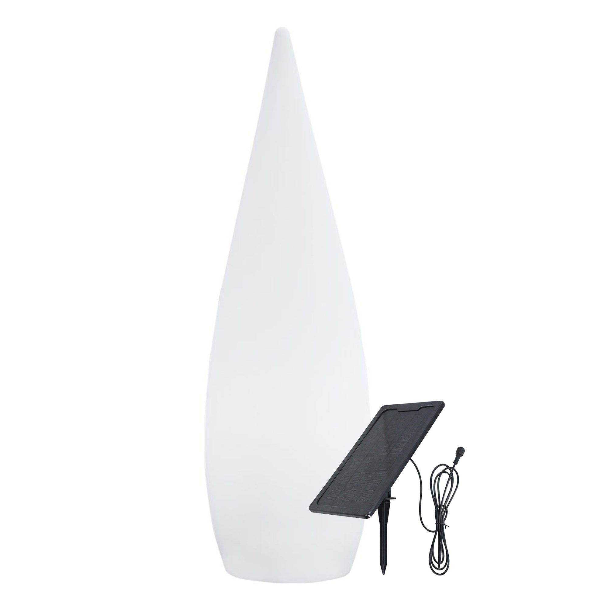 Red Deco Classy C120 Solar lampadaire solaire multicolore H120cm